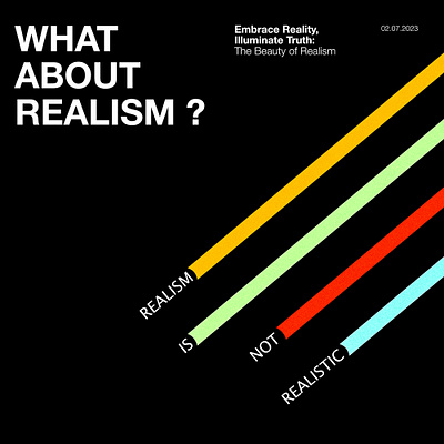 What about realism ? branding design graphic design