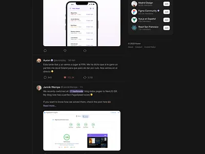 Poster Social Network colors design redesign social media ui ux ux design uxui web web design