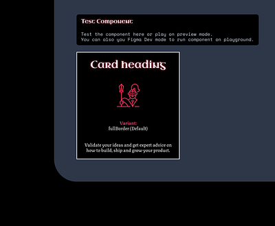 Card component card card component crypto design system game illustration ui web design