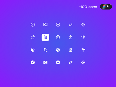 Icons freebie figma freebie icons map navigation outline solid