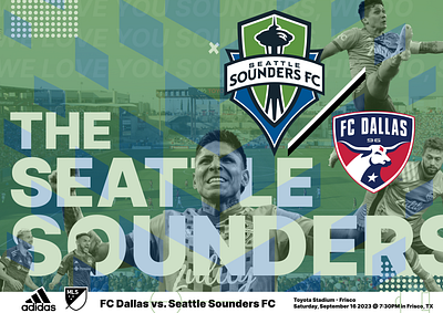 Seattle Sounders Poster design graphic design poster seattle soccer sounders sports