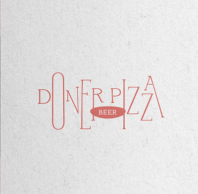 💔 Doner Beer Logo branding design graphic design logo typography