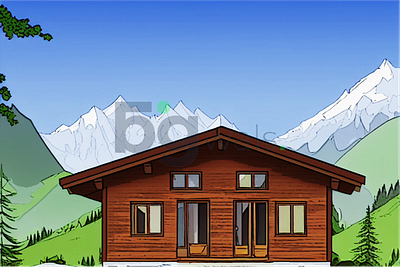 2D House Illustration 2d animation design graphic design illustration minimalist