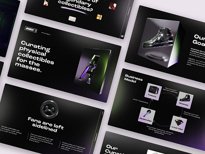 Pitch Deck | Archivist DAO 3d 3d illustration black and white design branding dark mode google slides graphic design keynote layouts lightpaper lightpaper design page design pitch deck powerpoint presentation sales deck slides visual identity