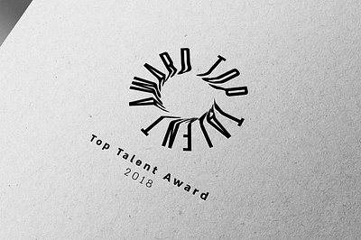 Logo design for the design competition - Top Talent Award graphic design logo typography