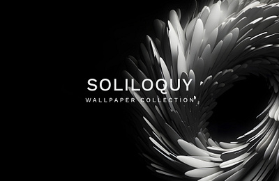 SOLILOQUY | Wallpapers abstract aesthetic black and white dark design minimal wallpaper