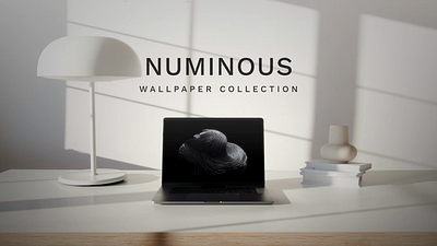 NUMINOUS | Wallpapers abstract aesthetic black and white dark design illustration minimal wallpaper