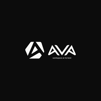 AVA Workspaces Brand Identity branding design graphic design illustration logo typography vector