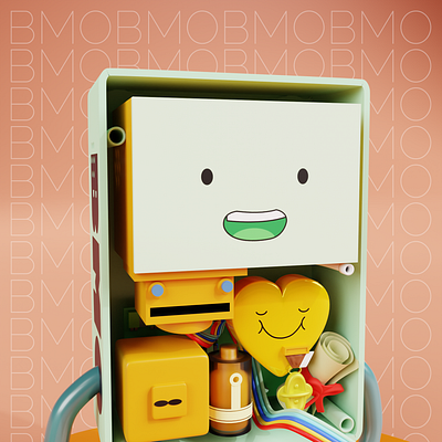 BMO 3d graphic design