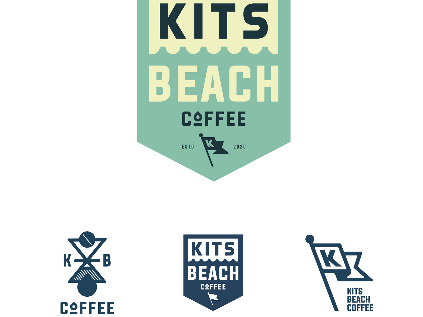 Kits Beach Coffee Co. by Christopher on Dribbble