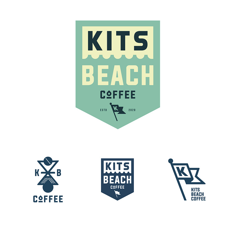 Kits Beach Coffee Co. by Christopher on Dribbble