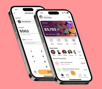 Finance Mobile App app design finance modern ui ui design