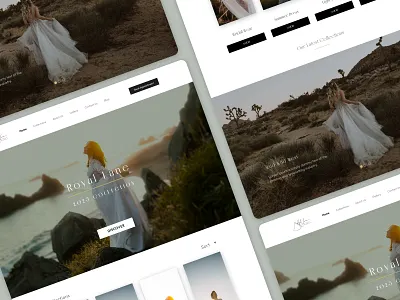 Royal Lane - Shopify website australia branding graphic design illustration logo ui user interface ux webdesign