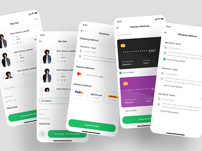Tokotok - Ecommerce App UI KIT ( Checkout Flow ) app app design ecommerce ecommerce app marketplace mobile mobile app online shop sell shop shop app shopping template ui ui kit
