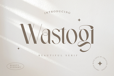 Wastogi Beautiful Serif modern
