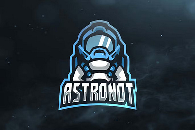 Astronot Sport and Esports Logos astronaut design esport game gaming graphic logos mascot sport template