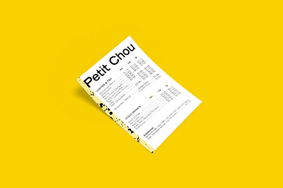 Petit Chou branding design graphic design illustration logo poster vector