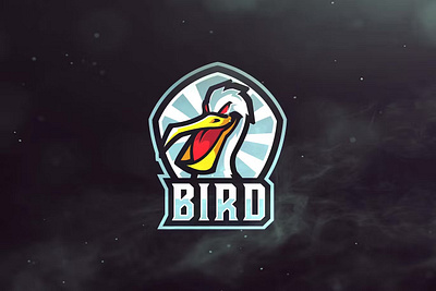 Bird Sport and Esports Logos animal bird design esport game gaming graphic logos sport template