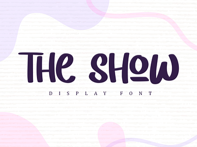 The Show Display Font branding