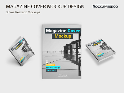 Free Magazine Cover Mockup Design cover free freebie magazine magazines mock up mock ups mockup mockups photoshop psd softcover template templates