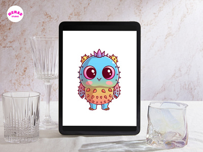 Monster Cartoon Character Design Illustration creaturecartooncharacters