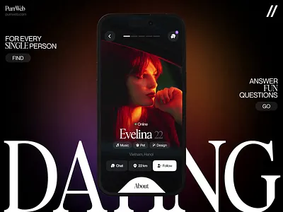 Dating Mobile IOS App android animation app app design app interaction chat dashboard dating dating app design ios match mobile mobile app motion online photo social media ui ux