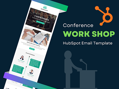 Workshop – Event HubSpot Email Newsletter Template conference hubspot newsletter workshop