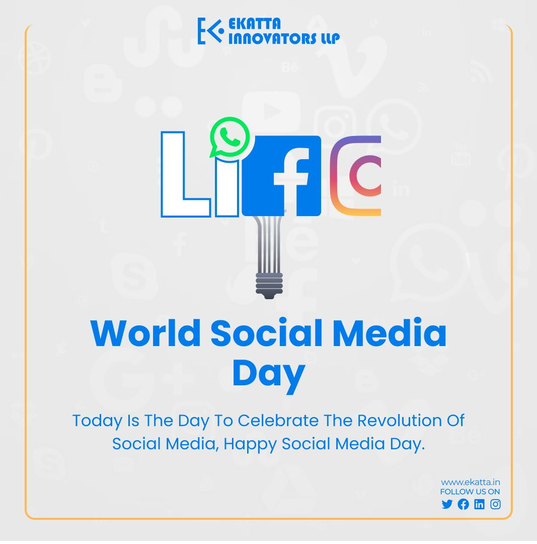 World Social Media Day by Ekatta Innovators LLP on Dribbble