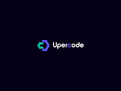 Upercode logo arrow brackets branding business logo code coder code logo crypto development ecommerce icon logo design logo designer logotype programming software technology u iconic logo u logo vector web3