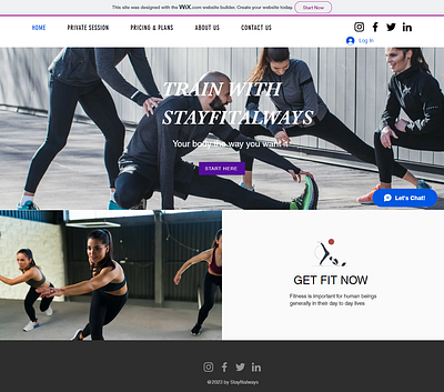 FITNESS HOME PAGE fitness 6 weeks challenge fitness divas website fitness website design fitness website templates la fitness website