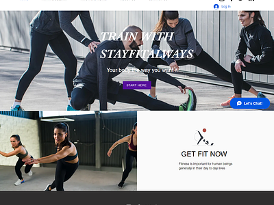 Fitness Website Templates designs, themes, templates and downloadable  graphic elements on Dribbble