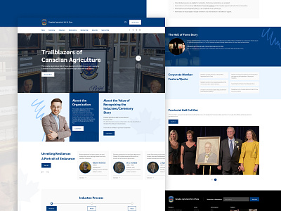 Law firm landing page design