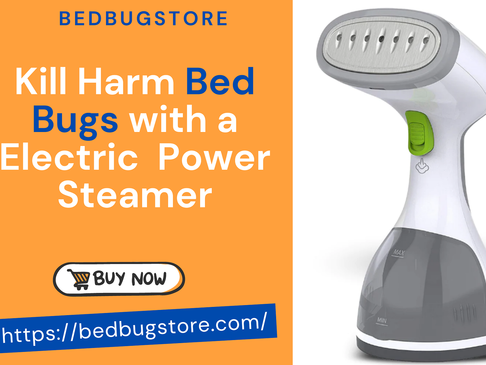 Easily Kill Harmful Bed Bugs with Power Steamer by Bedbugstore on Dribbble