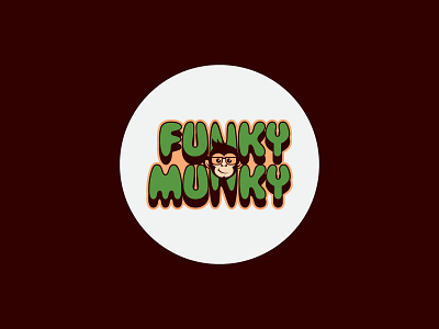 Funky Munky adobe illustrator cartoon logo design funky logo funky munky graphic design illustration mascot mascot logo design monkey logo