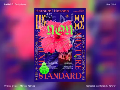 21/90 | Acid Graphics Poster Design design graphic design illustration poster ui