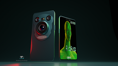Smart Camera Phone 3d 3dmodeling animation branding design graphic design logo motion graphics phone product ui