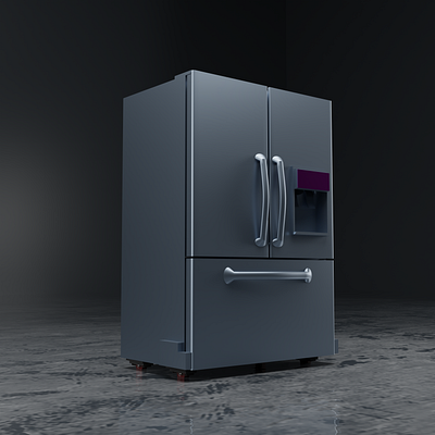 Beautiful Home Refrigerator 3d 3dmodeling design family home industrialdesign interiordesign product refrigerator