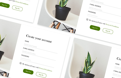 Sign Up Page UI Design | Daily UI Design Challenge 001 dailyui design design challenge modal sign up page signup signup form ui ui design uiux user interface website website design