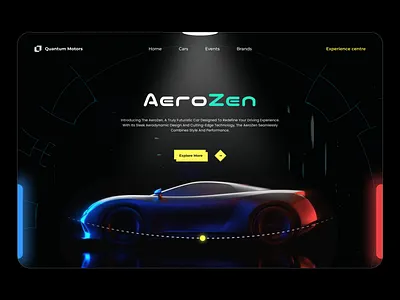 Future Car Website ai artificial intelligance black car creative design dark design future car graphicsdesign illustration modern modern design novuslogics special effects ui useriinterface vehicle webdesign website