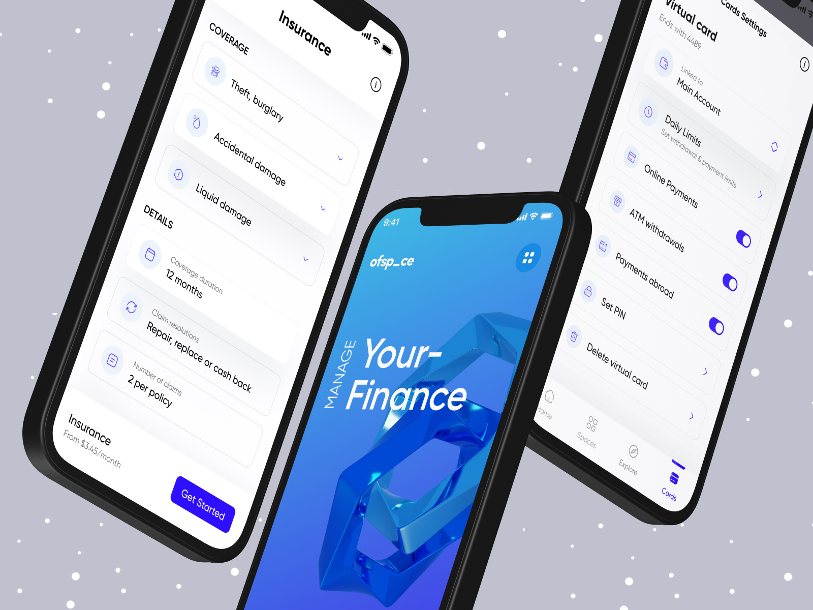 Fintech App UI by Ofspace UX/UI on Dribbble