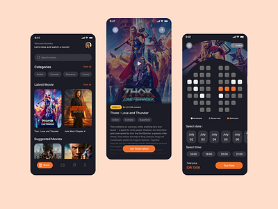 Flixtix branding design logo ui