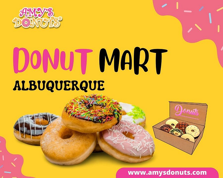 Donut mart Albuquerque by Donuts in Albuquerque on Dribbble