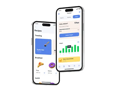 Tramkam Fitness app design fitness ios kit mobile template tramkam ui