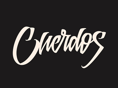 Oldie · Cuerdos calligraphy graphic lettering script type typography