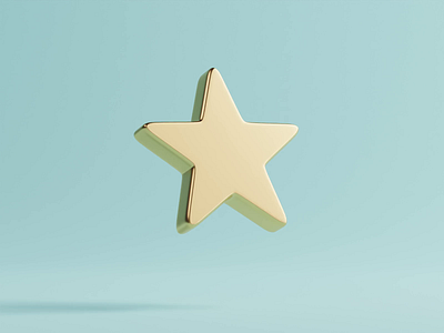 Animated Fav Star - 3D icon 3d 3d icon 3d illustration animated blender blender 3d explosion favourite graphic design icon icon pack illustration motion graphics star star icon uiux