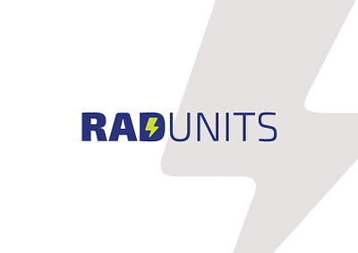 RADUNITS Logo and Branding branding design graphic design logo typography vector