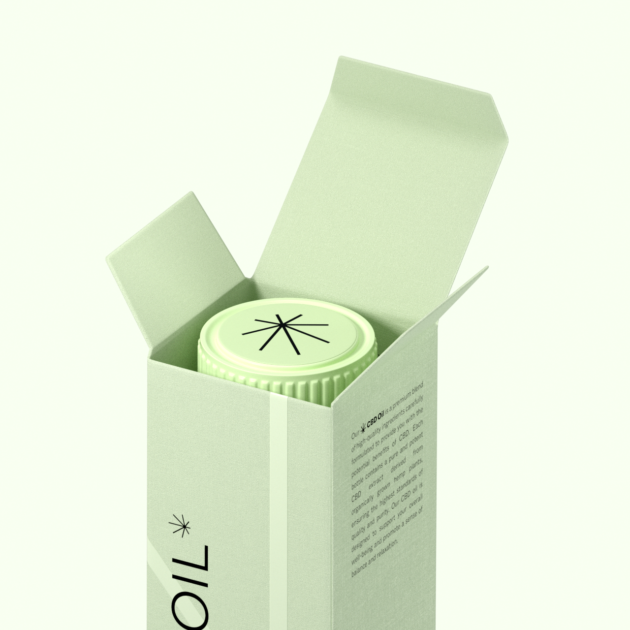 Hemp Oil branding design logo packaging