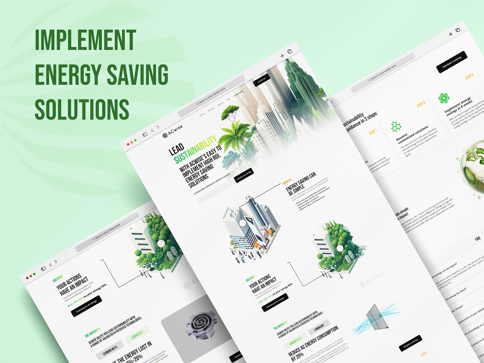 Energy Website Design by Promogent on Dribbble