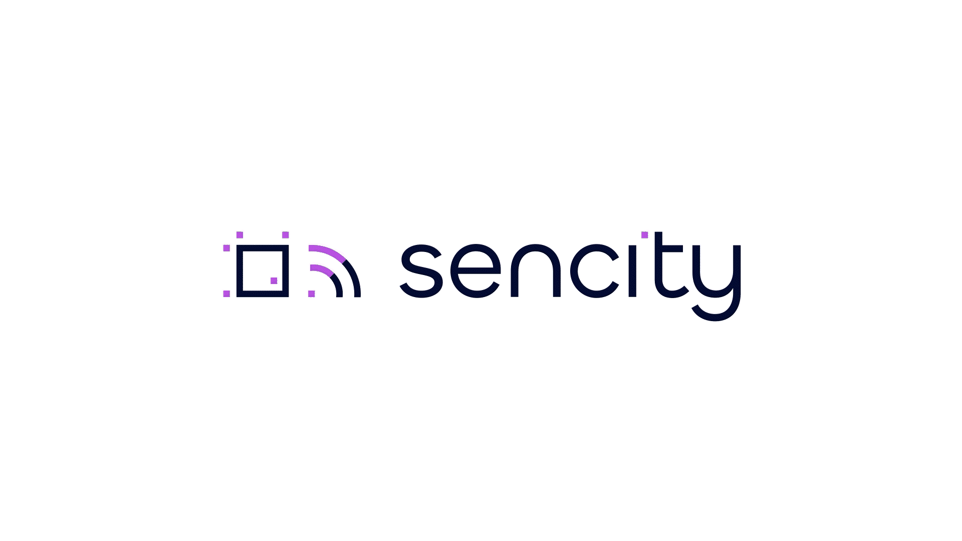 Logo Animation | Sencity animation branding design devices graphic design icon logo logo design minimal motion graphics sensor typography wifi