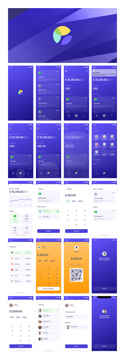 A simple balance that lets you spend, send, save and make money. app blockchain crypto fintech interface ios product design product management startup ui user experience ux web3